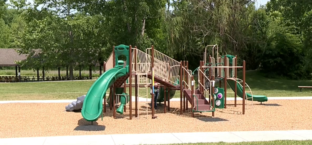 Playground at Fort Harrison State Park