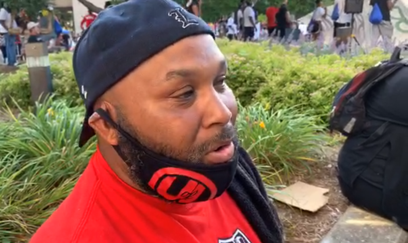 Man interviewed during 6-5-2020 protest
