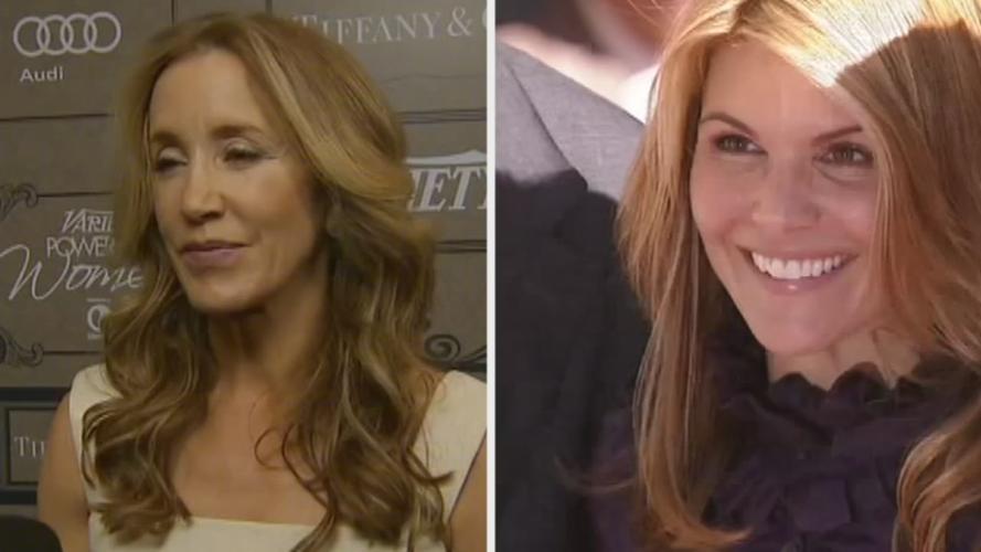 Felicity Huffman and Lori Loughlin