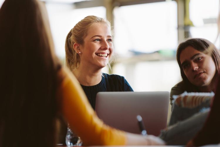 University Students in Classroom