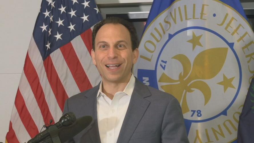 Craig Greenberg's first news conference since becoming Louisville Mayor