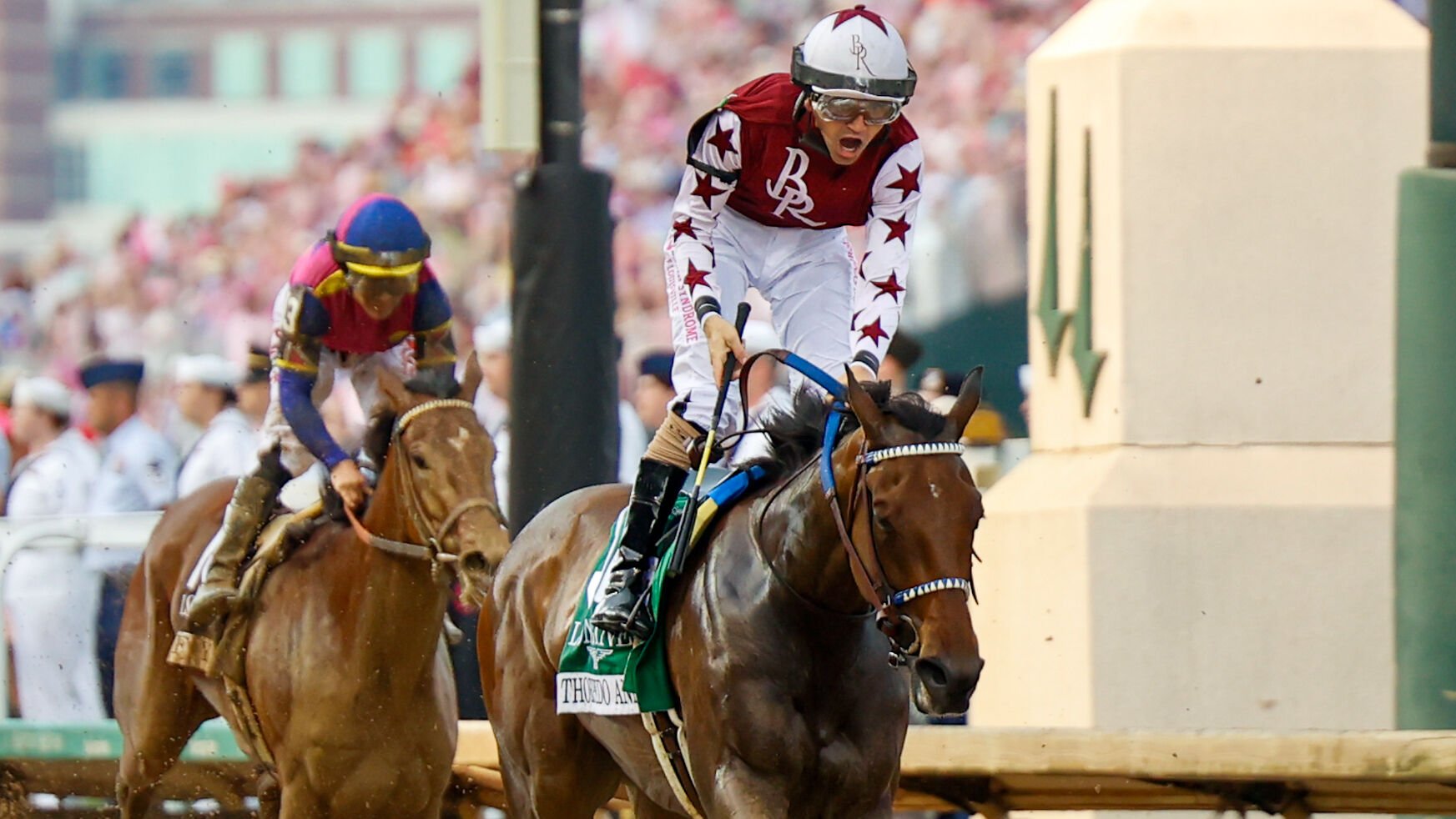 Thorpedo Anna Dominates 150th Kentucky Oaks Race On Sloppy Track At ...