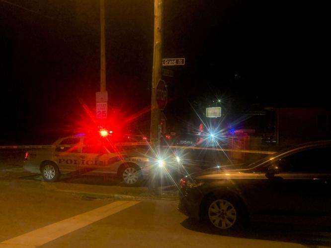 Grand Avenue shooting scene
