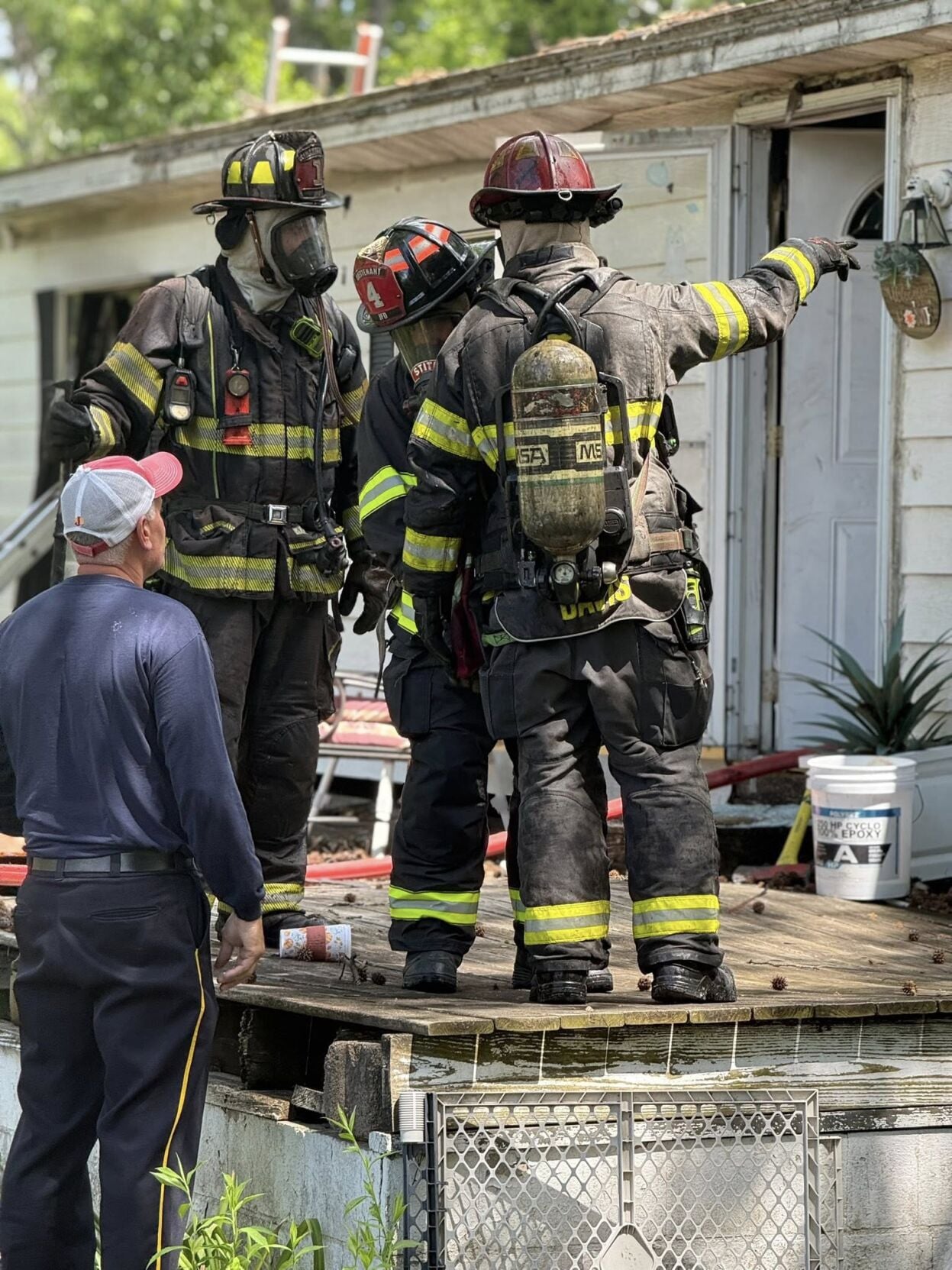 400 blk Williams Street Jeffersonville house fire - 5.10.26