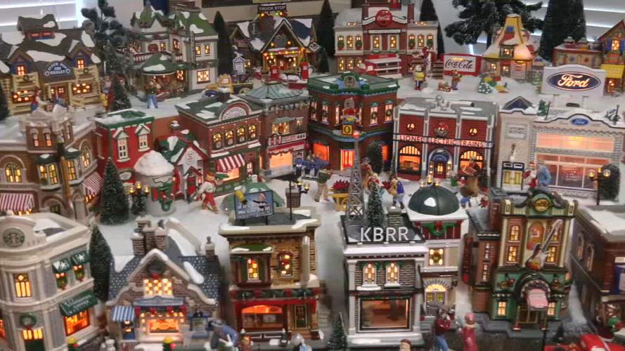 Chip Polston's Christmas village