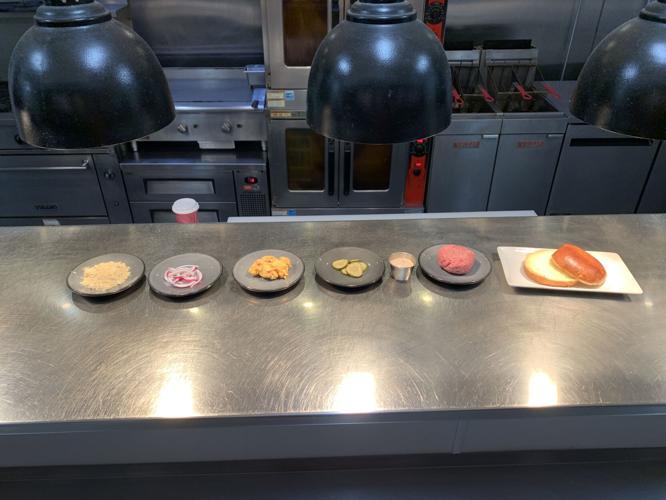 Burgers lined up for burger week