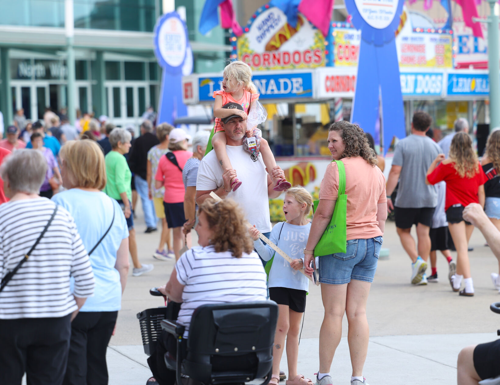 Crowd waits for ride at Kentucky State Fair.JPG