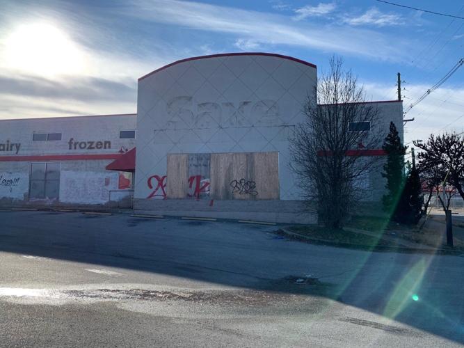 Old Save A Lot grocery store at 1311 S. Shelby St.