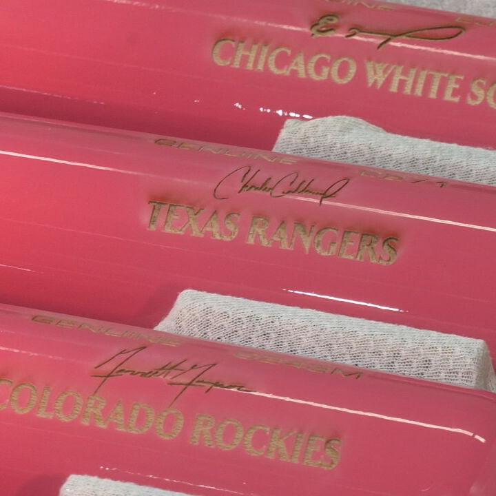 Louisville Slugger finishing pink bats for Mother's Day, News