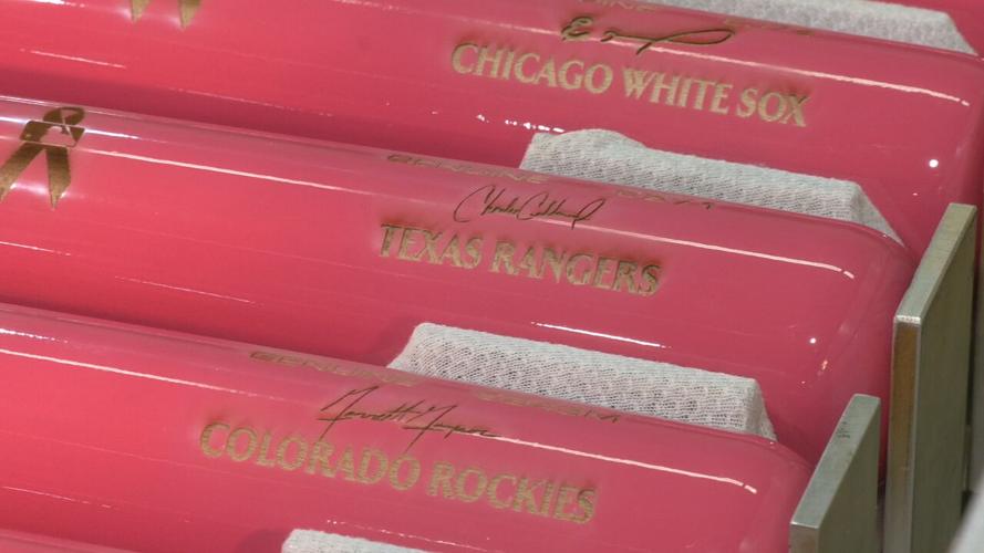 Louisville Slugger Pink Bats