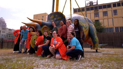 Lottie the Triceratops