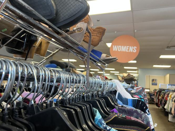 Goodwill Clothing Rack