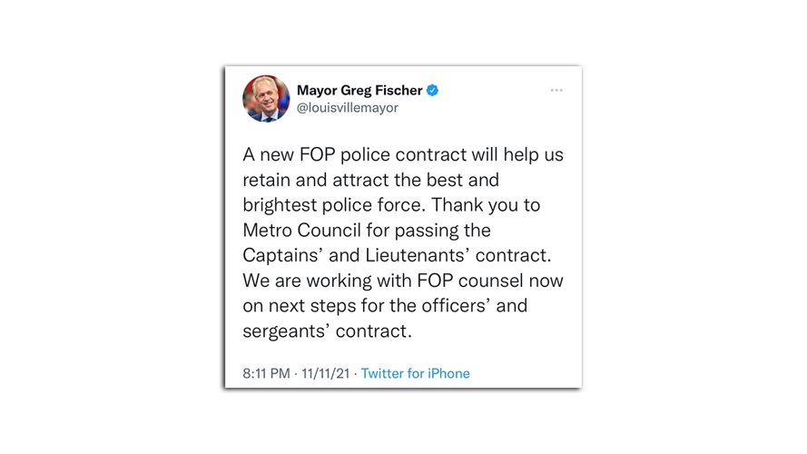 Mayor Fischer Tweet RE FOP Contract.png