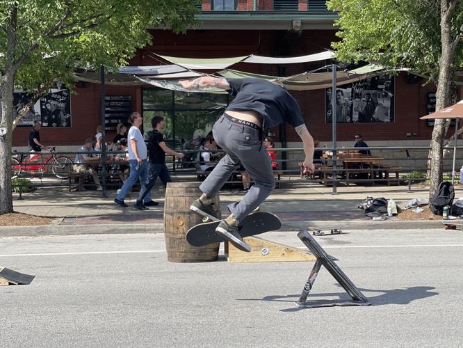 CycLOUvia in downtown Louisville on June 5, 2022.