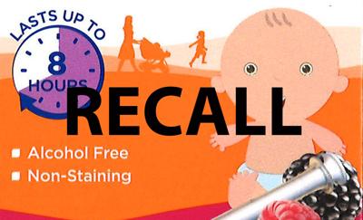Infant Ibuprofen recall (1-31-19)