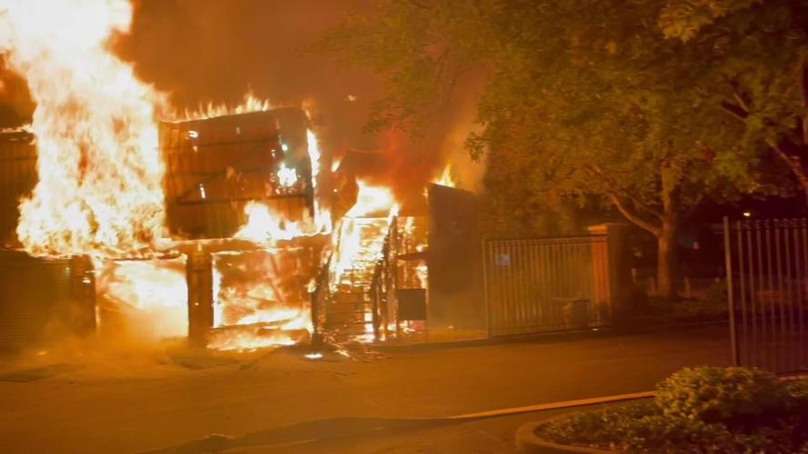 Fire on Frankfort Ave., at A-1 Self Storage