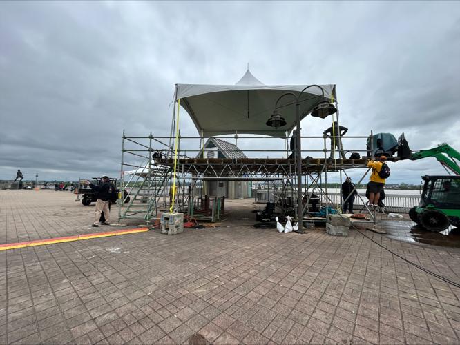 WDRB Thunder Over Louisville Setup