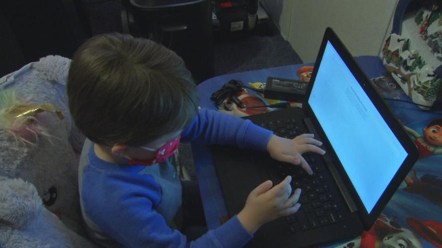 Stuart, a kindergartner at Medora Elementary School