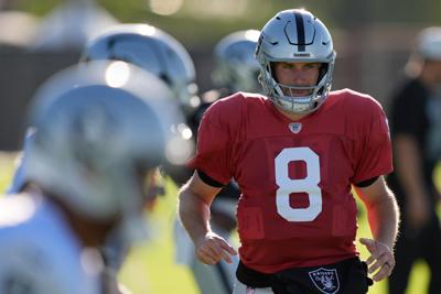 Raiders Camp Football