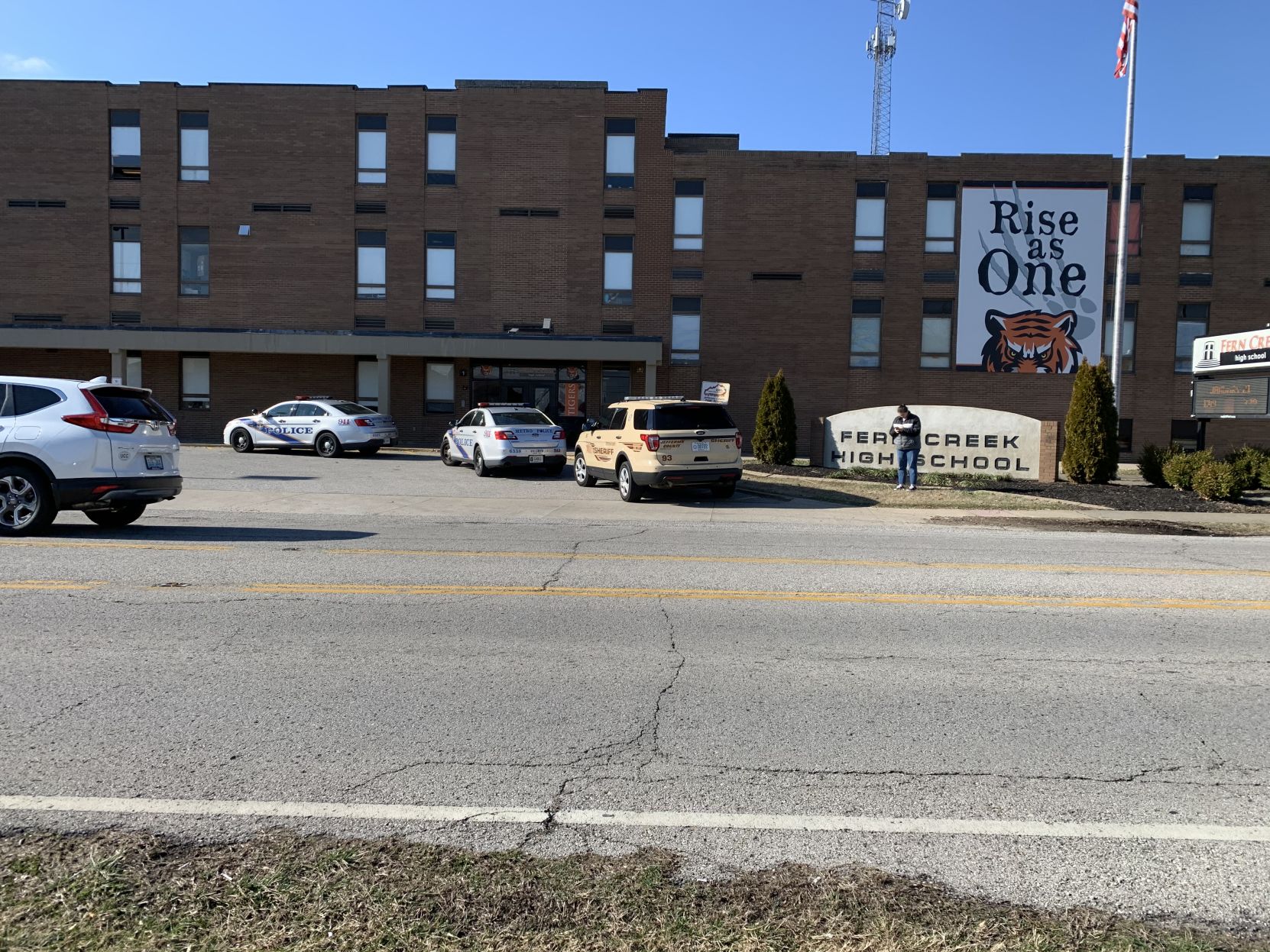 All clear given at Fern Creek High School after report of a gun