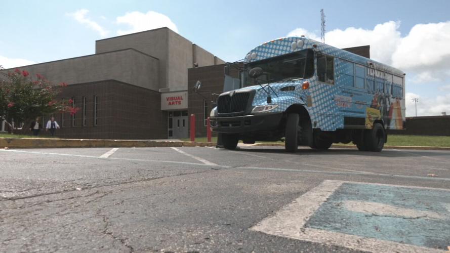 GCCS Educational Foundation Teacher Supply Bus