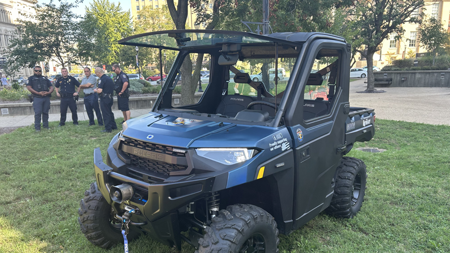 Downtown police UTV