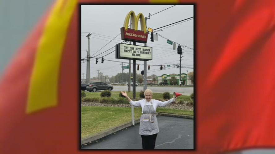 MCDONALDS EMPLOYEE 90TH BIRTHDAY