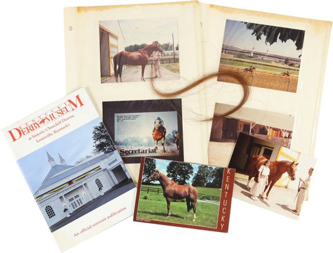 Lock of Triple Crown Winner Secretariat's hair and memorabilia up for auction