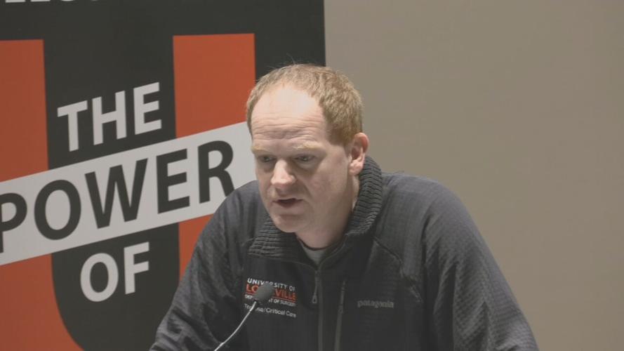 Dr. Keith Miller, a UofL Health trauma surgeon
