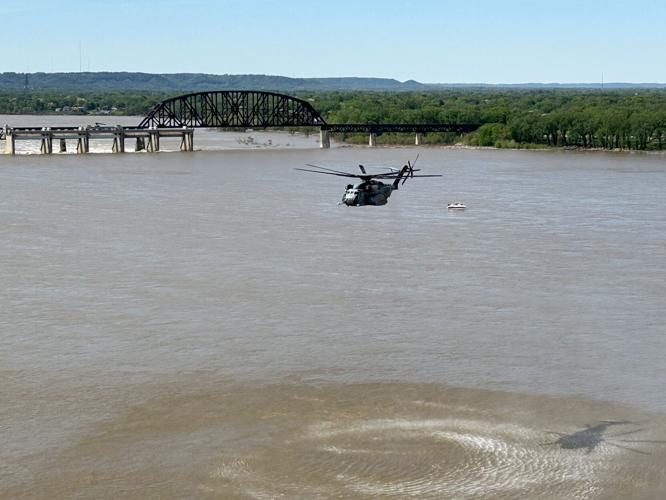 Thunder Air Show helicopter 4-20-24