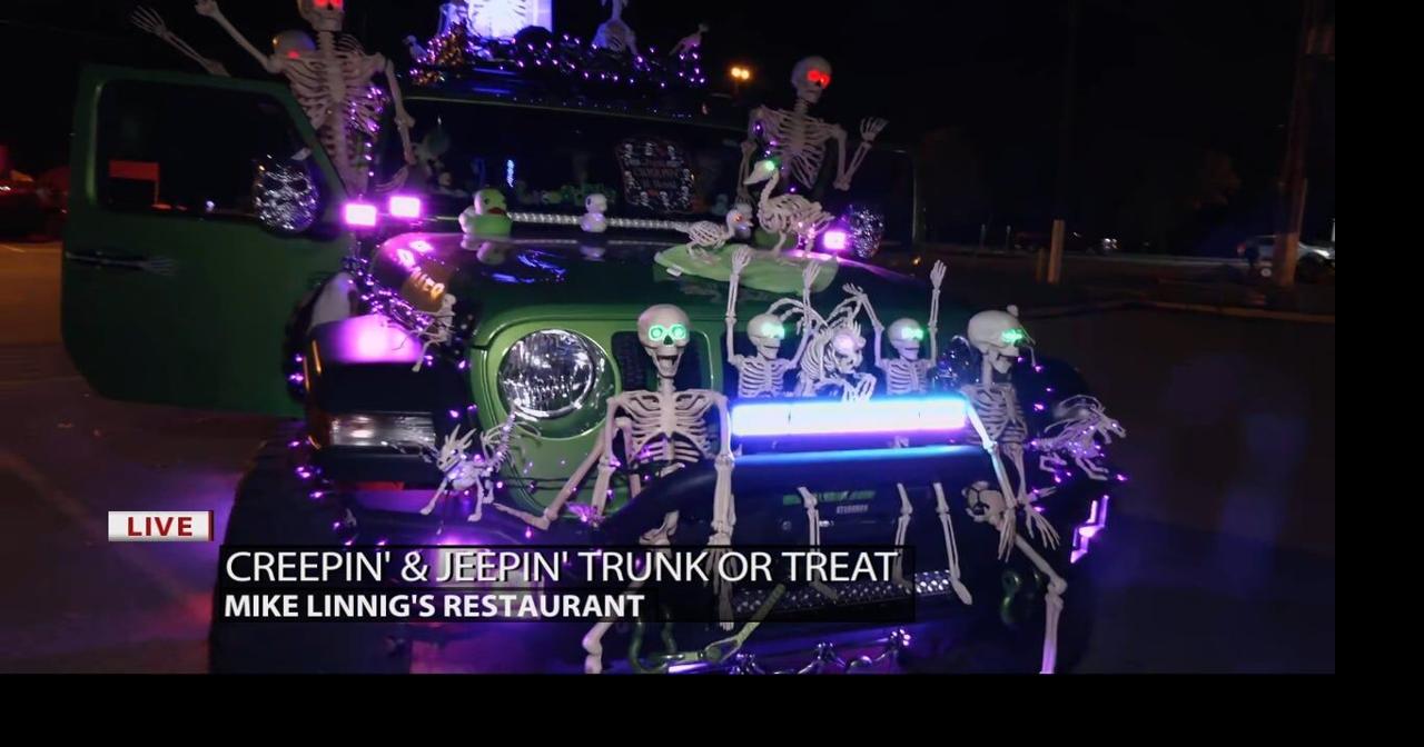 Keith Kaiser names his own decorated Jeep for trunkortreat