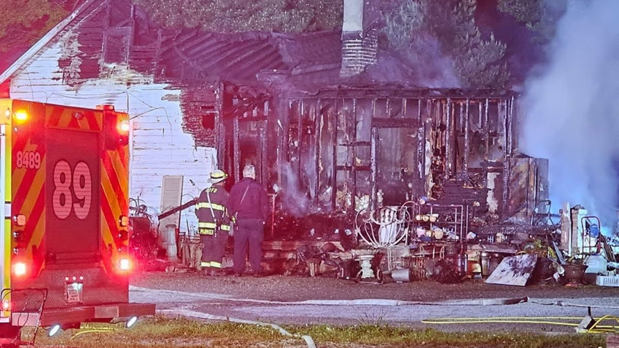 Fire destroys business in Pewee Valley