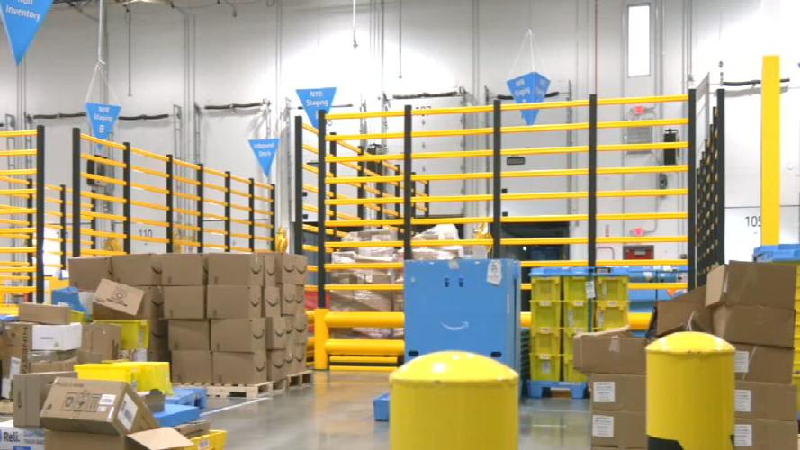 Amazon fulfillment center on Plantside Drive in Jeffersontown