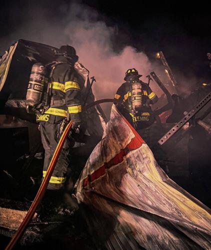Floyds Knobs barn fire