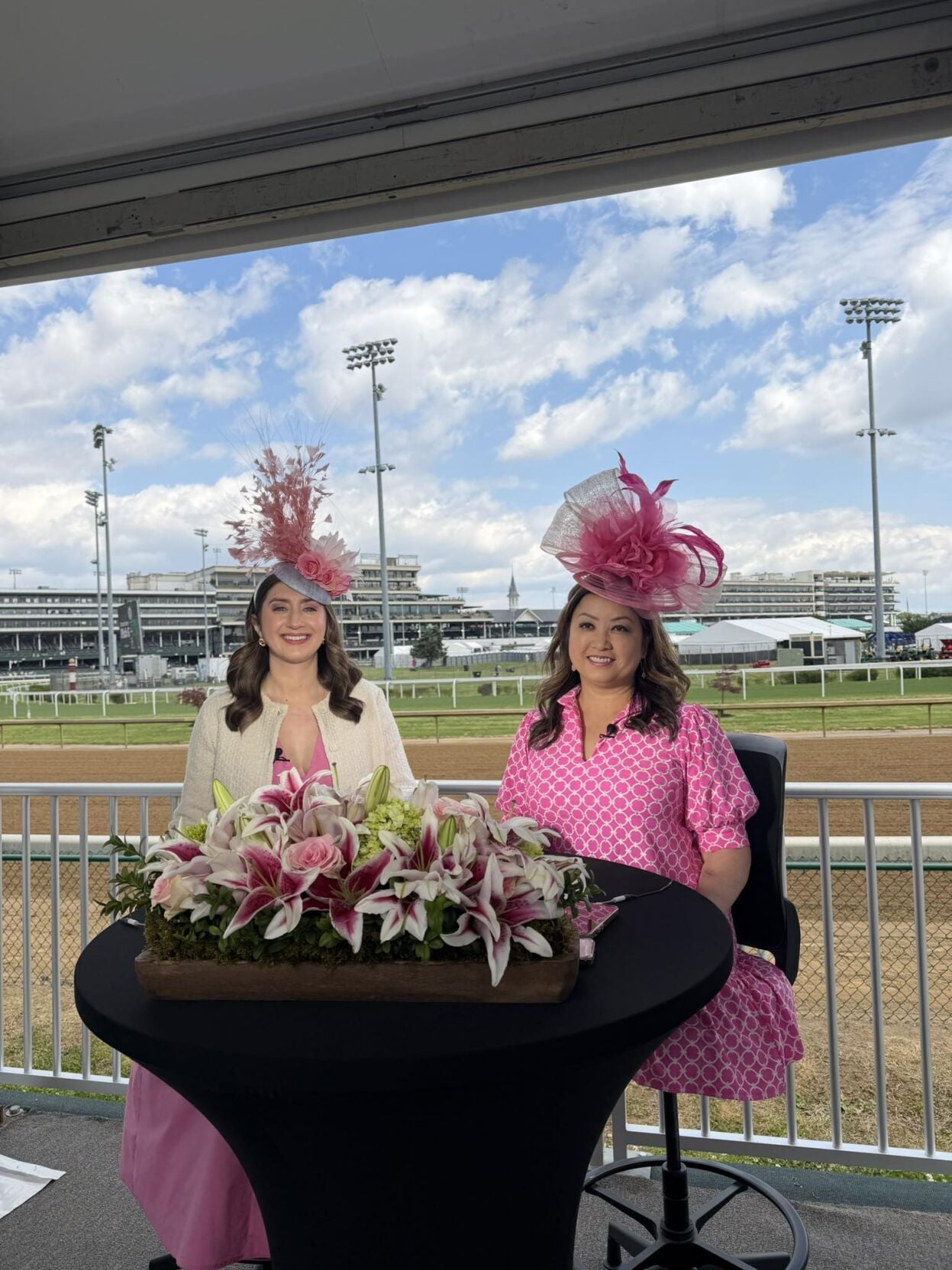 Hayden and Val at Kentucky Oaks 5-1-26