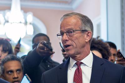 Senate Majority Leader John Thune, R-S.D 10-20-2025