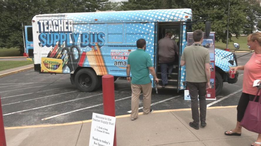 GCCS Educational Foundation Teacher Supply Bus