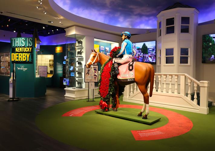 Statue at Kentucky Derby Museum - Feb. 13, 2024.JPG