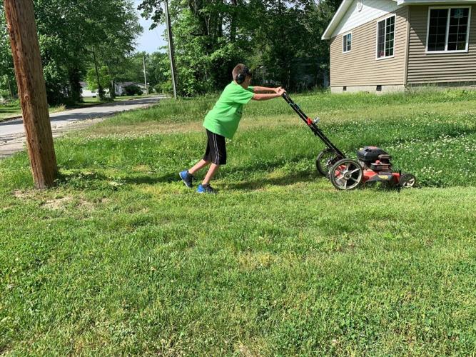 Landen 50 yard challenge