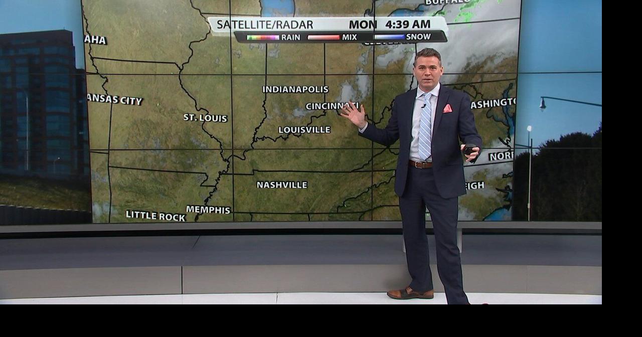 Jude Redfield's early Monday morning forecast Weather