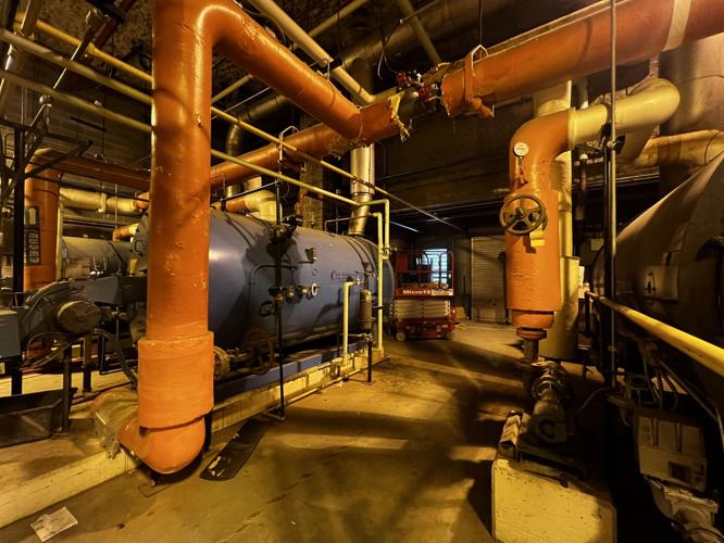 SDF equipment replaced during switch to geothermal energy