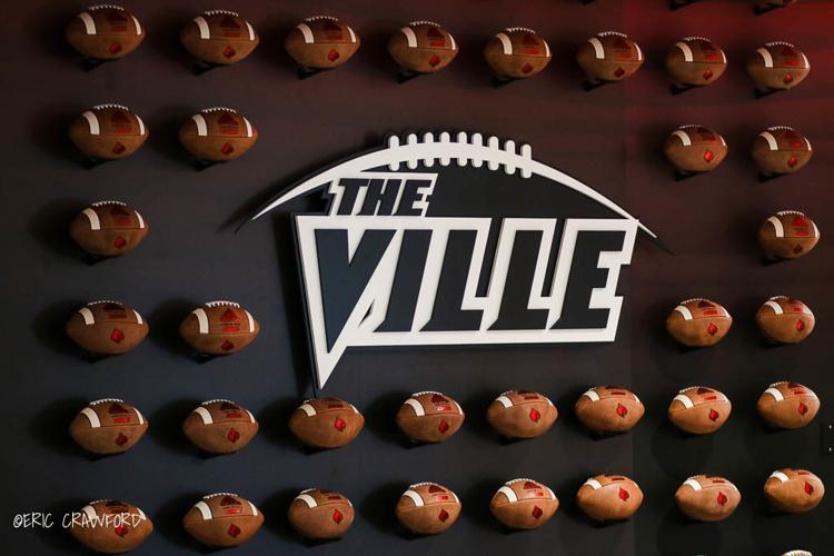 Louisville football players lounge