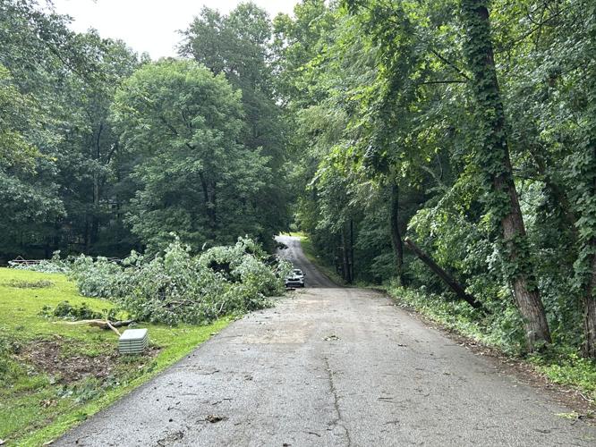 Tornado Damage in Clark County, Indiana