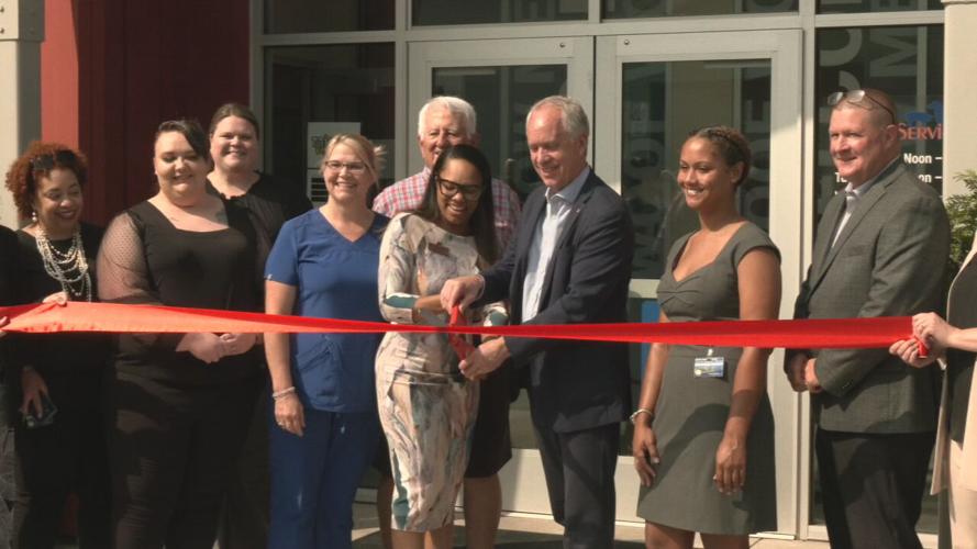 Ribbon-cutting for low-cost vet clinic