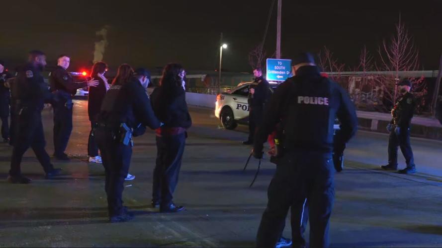 Pro-Palestine activists arrests in Louisville protest