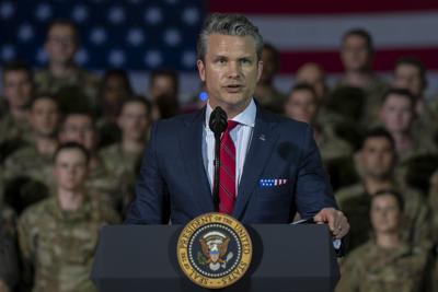 Secretary of Defense Pete Hegseth  4-29-2025