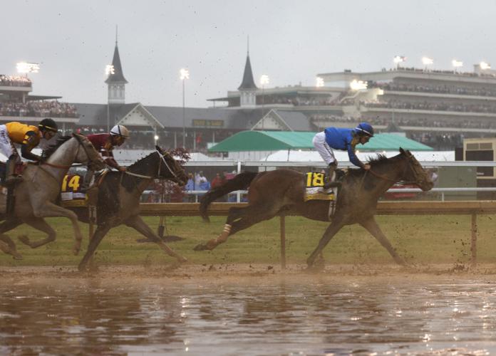 Kentucky Derby race 2025 Sovereignty.JPG