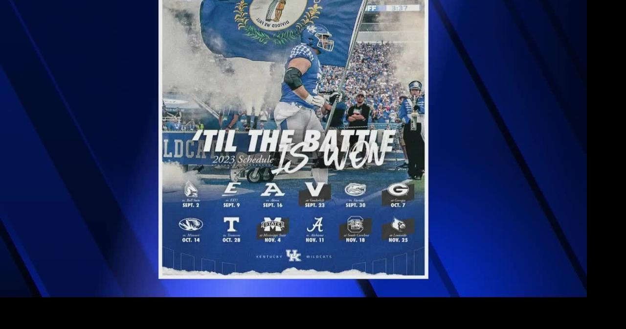 Kentucky football schedule includes 8 home games Wdrbvideo