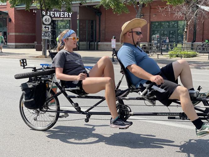 CycLOUvia in downtown Louisville on June 5, 2022.