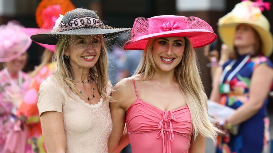 Fans on Kentucky Oaks Day 2025